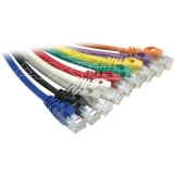 Axiom C6MBSFTPB50-AX 50ft Cat6 550MHz S//FTP Shielded Patch Cable Molded Boot Blue