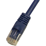 Axiom C6MBSFTPB50-AX 50ft Cat6 550MHz S//FTP Shielded Patch Cable Molded Boot Blue