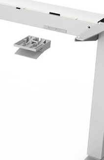 FLOAT TABLE - SIT/STAND DESK (BASE), NO SURFACE, REMOVABLE CRANK, FOR TOPS  24IN